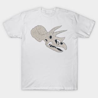 Triceratops skull T-Shirt